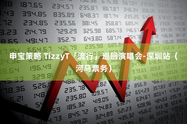 申宝策略 TizzyT「流行」巡回演唱会-深圳站（河马票务）